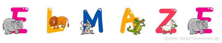 Elmaze im Tieralphabet