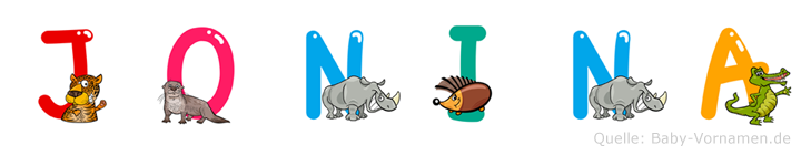 Jonina im Tieralphabet