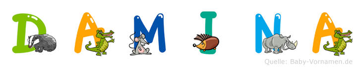Damina im Tieralphabet
