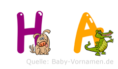 Ha im Tieralphabet