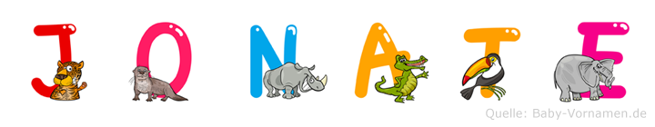 Jonate im Tieralphabet