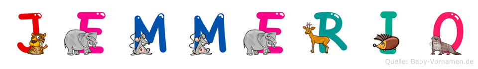Jemmerio im Tieralphabet