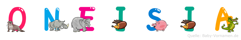 Oneisia im Tieralphabet