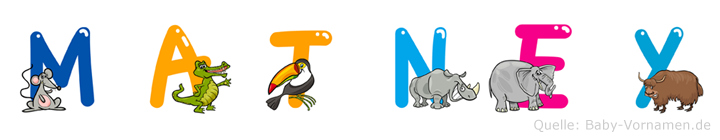 Matney im Tieralphabet