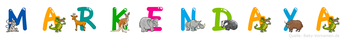 Markendaya im Tieralphabet