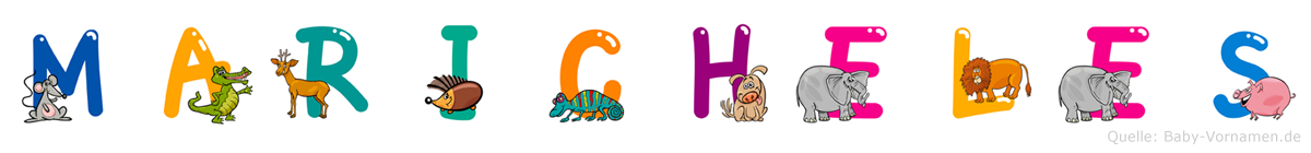 Maricheles im Tieralphabet