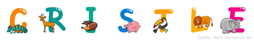 Cristle im Tieralphabet