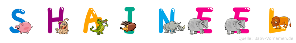 Shaineel im Tieralphabet