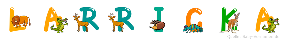 Larricka im Tieralphabet