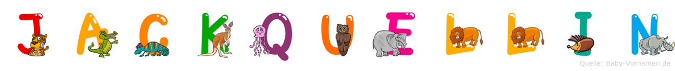 Jackquellin im Tieralphabet