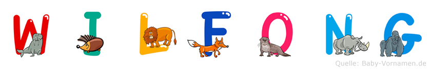 Wilfong im Tieralphabet