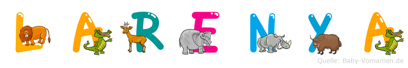 Larenya im Tieralphabet