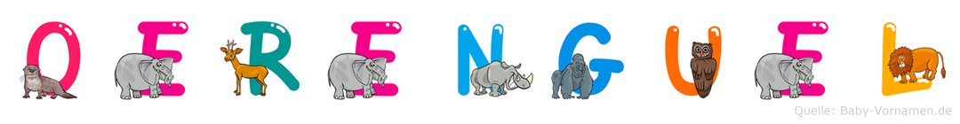 Örengül im Tieralphabet