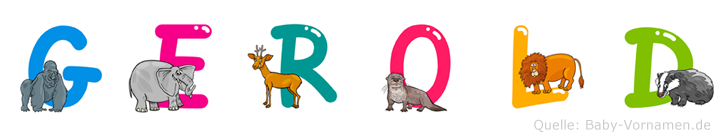 Gerold im Tieralphabet