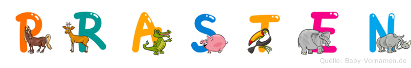 Prasten im Tieralphabet