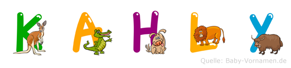 Kahly im Tieralphabet