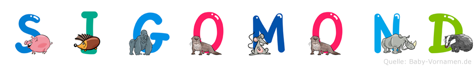 Sigomond im Tieralphabet