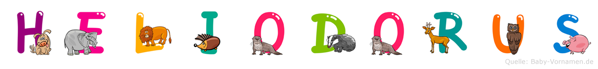 Heliodorus im Tieralphabet