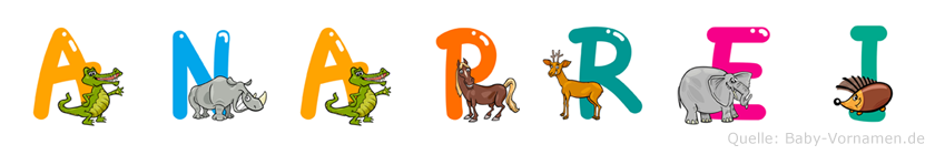 Anaprei im Tieralphabet