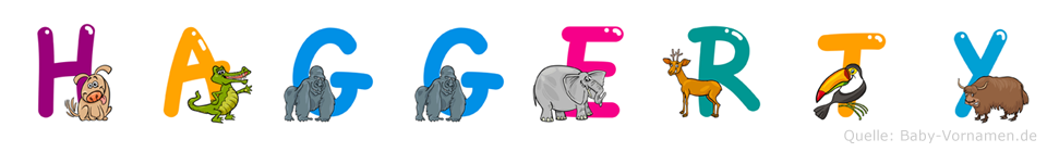 Haggerty im Tieralphabet