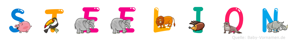 Steelion im Tieralphabet