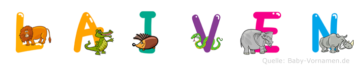 Laiven im Tieralphabet