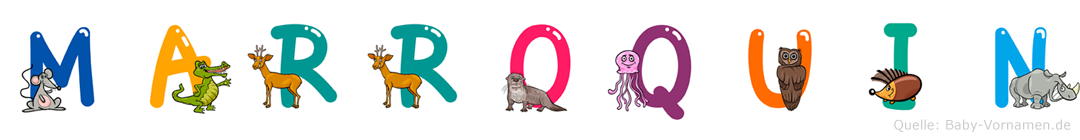 Marroquin im Tieralphabet