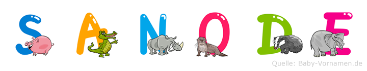 Sanode im Tieralphabet