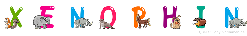 Xenophin im Tieralphabet