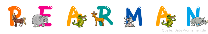 Pearman im Tieralphabet