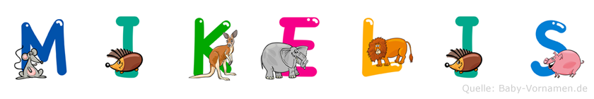 Mikelis im Tieralphabet