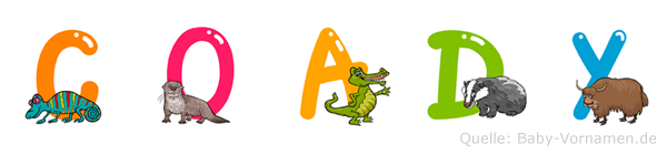 Coady im Tieralphabet