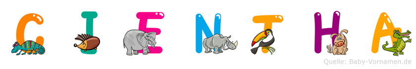 Cientha im Tieralphabet