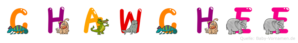 Chawchee im Tieralphabet