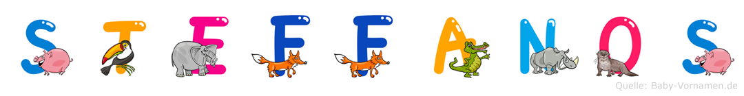 Steffanos im Tieralphabet