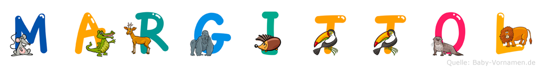 Margittol im Tieralphabet