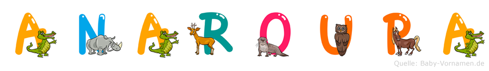 Anaroupa im Tieralphabet