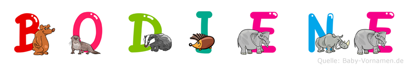 Bodiene im Tieralphabet