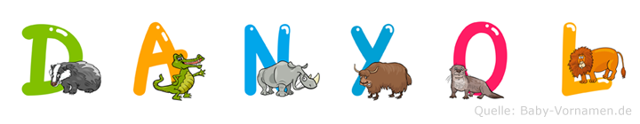 Danyol im Tieralphabet
