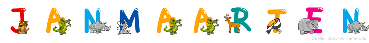 Janmaarten im Tieralphabet