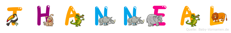 Thanneal im Tieralphabet
