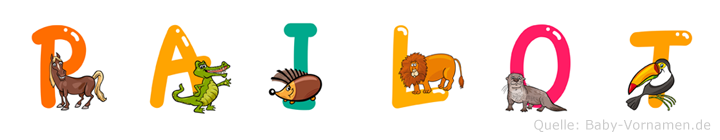 Pailot im Tieralphabet