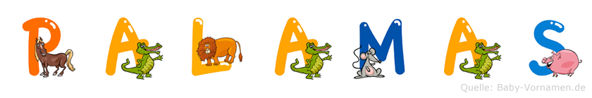Palamas im Tieralphabet