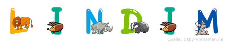 Lindim im Tieralphabet