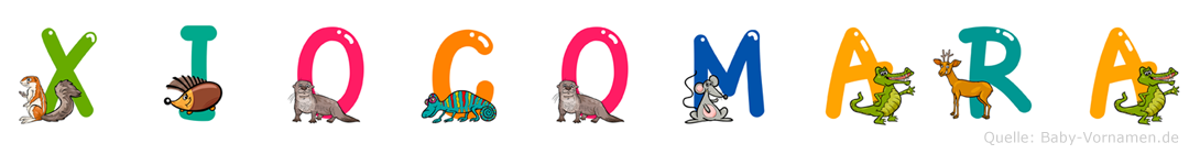 Xiocomara im Tieralphabet