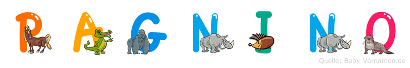 Pagnino im Tieralphabet