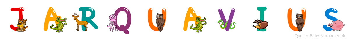 Jarquavius im Tieralphabet