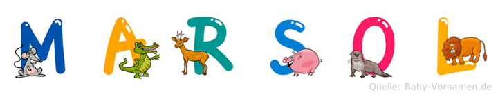 Marsol im Tieralphabet
