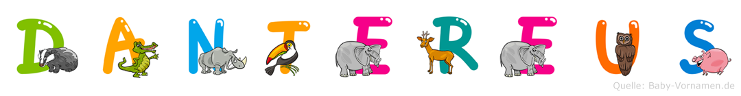 Dantereus im Tieralphabet