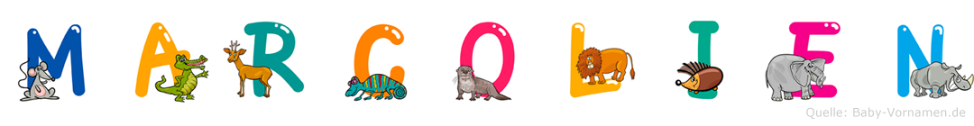 Marcolien im Tieralphabet
